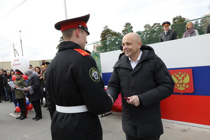 Сергей Сокол поздравил иркутских кадет с принятием присяги